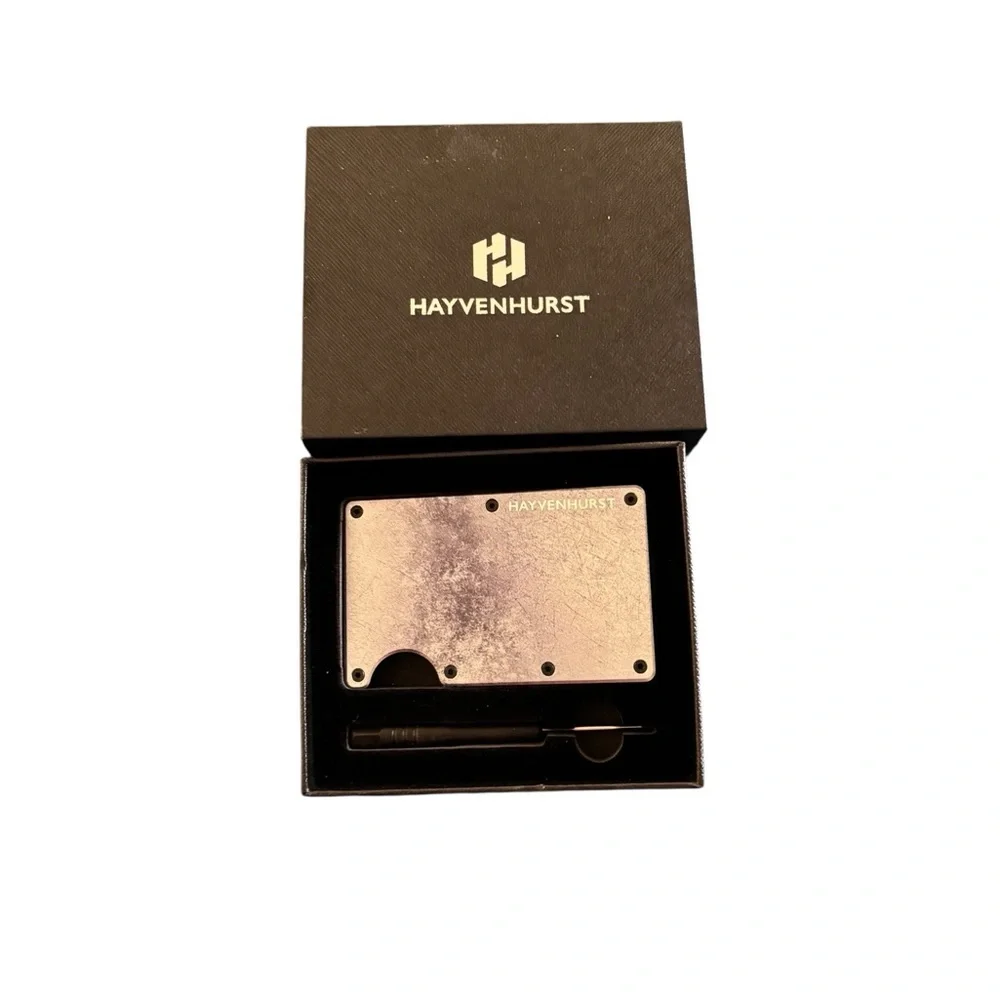Hayvenhurst Reinvented Slim Minimalist Wallet REID Seamless Lightweight NEW GIFT